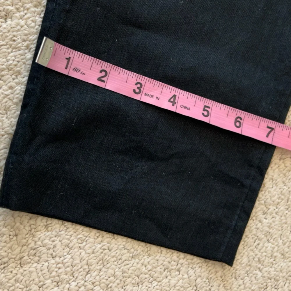 Banana Republic Black Linen Blend Belted Utility Pants